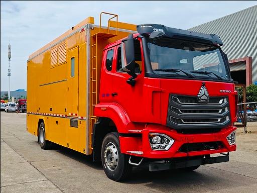 CLW5160TPS6ASL型大流量排水抢险车
