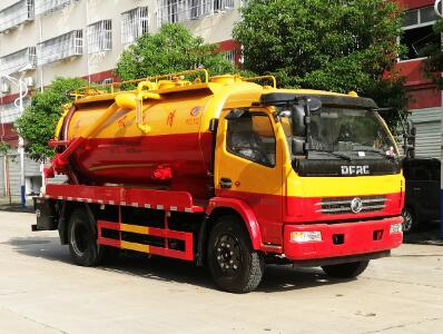 CLW5120GQW6型清洗吸污车